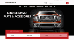 Desktop Screenshot of everythingnissan.com