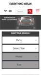Mobile Screenshot of everythingnissan.com